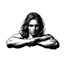 Inner Bicep tattoo design idea