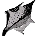 Eagle Ray tattoo design idea