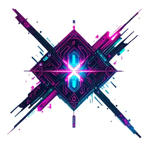 Cyberpunk 2077 and Blade Runner 2049 tattoo design idea