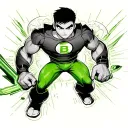 Ben 10 tattoo design idea