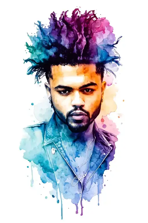 The Weeknd XO half sleeve tattoo tattoo design idea