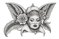 Griselda Blanco tattoo design idea
