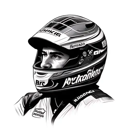 Fernando Alonso tattoo design idea