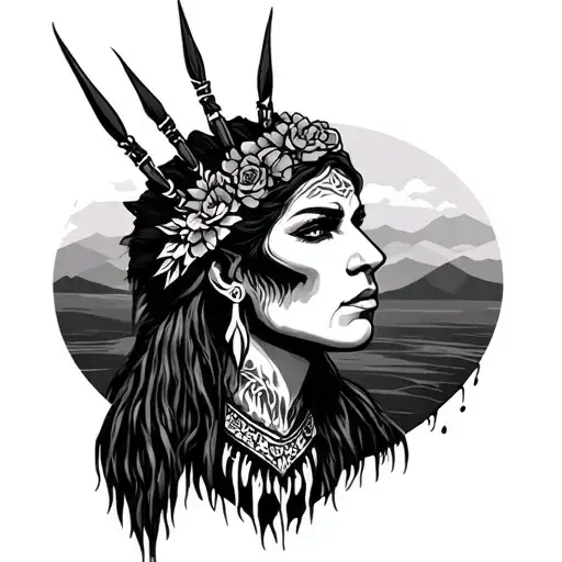 Blackfoot tattoo design idea