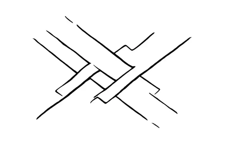 Trinidad flag and black queen tattoo design idea