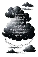 clouds bible scripture verse written inside tattoo design idea