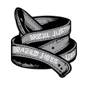 Brazilian jiu jitsu Belt tattoo design idea