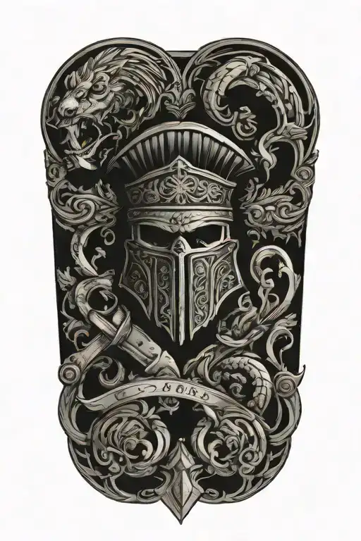 Roman empire tattoo design idea