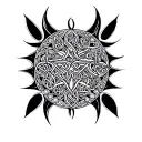 Celtic tattoo design idea
