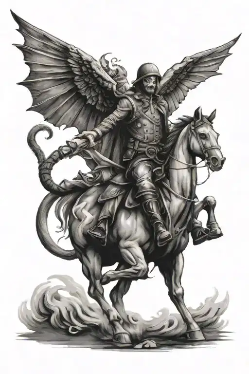 risk taker tattoo design idea