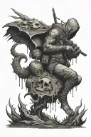 risk taker tattoo design idea