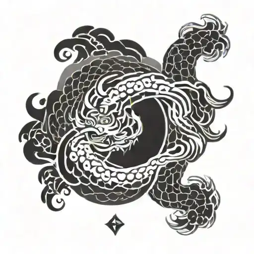 symbol of strength in Japanese tattoo design idea