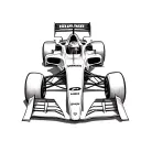 formula 1 car Charles Leclerc tattoo design idea