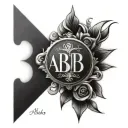 Abbas Name tattoo design idea