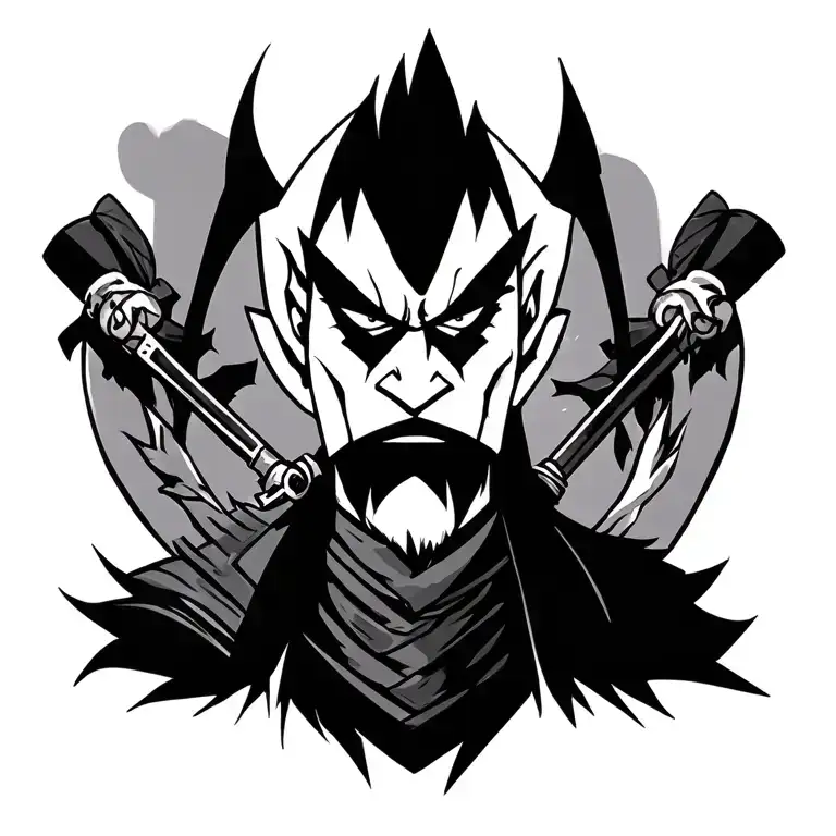 Samurai Jack Me tattoo design idea