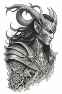 Loki tattoo design idea