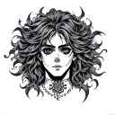 brook one piece tattoo design idea