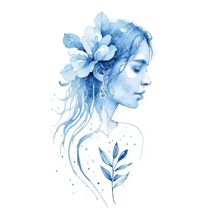 emotions with pain but growth strength family spirituality tattoo design idea