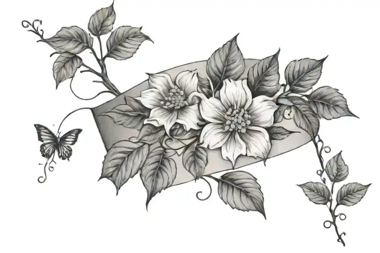 ivy with frank ocean song lyrics wrap around wrist tattoo design idea