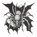hunter x hunter spider tattoo design idea