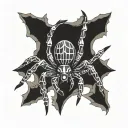 hunter x hunter spider tattoo design idea