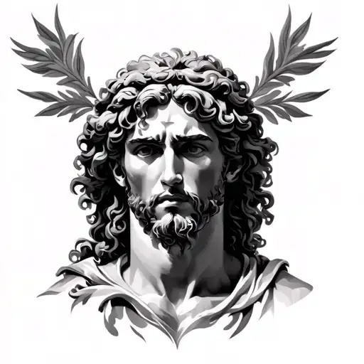 St Sebastian tattoo design idea