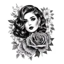 Sissy tattoo design idea