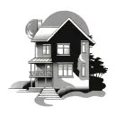 house construction tattoo design idea