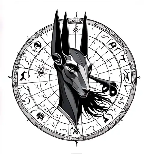 Anubis Libra over which is the zodiac zodiac zodiac sign tattoo design idea