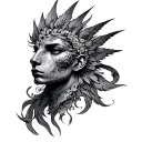 Helios tattoo design idea