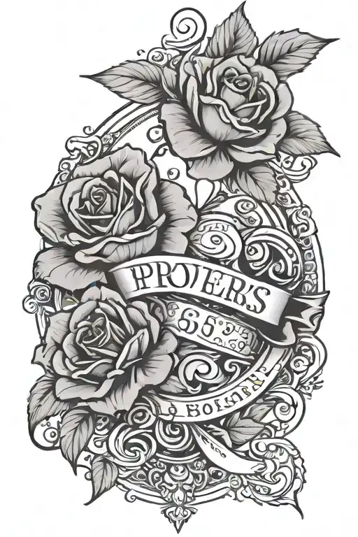 proverbs 3:5 6 tattoo design idea