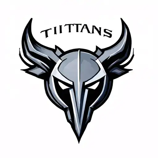 titans emblem tattoo design idea