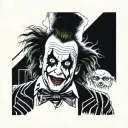 beetlejuice  tattoo design idea