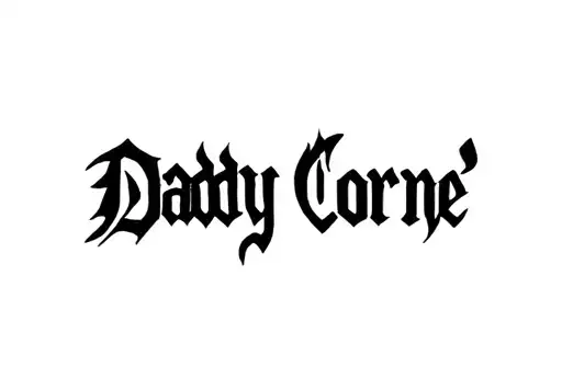 "Daddy Corne" tattoo design idea