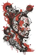 Vishnu avtars tattoo design idea