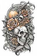 Boron Saturday tattoo design idea