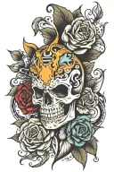 Boron Saturday tattoo design idea