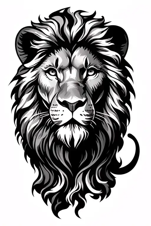 lion of Judah arm tattoo tattoo design idea