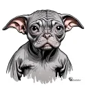 Dobby tattoo design idea