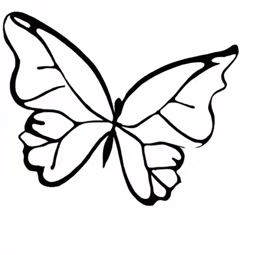 Butterfly effect tattoo design idea