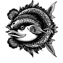 Salmo 34:18 tattoo design idea