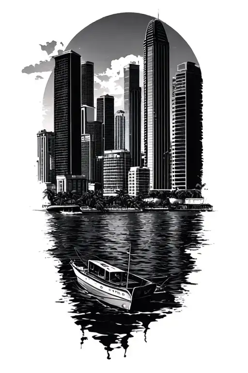 Panama City Panamá tattoo design idea