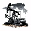 Oilfield tattoo design idea