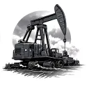 Oilfield tattoo design idea