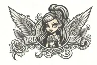 Bratz logo tattoo design idea