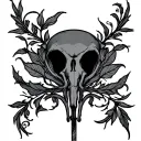 Pubic tattoo design idea