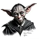 Dobby Harry Potter tattoo design idea