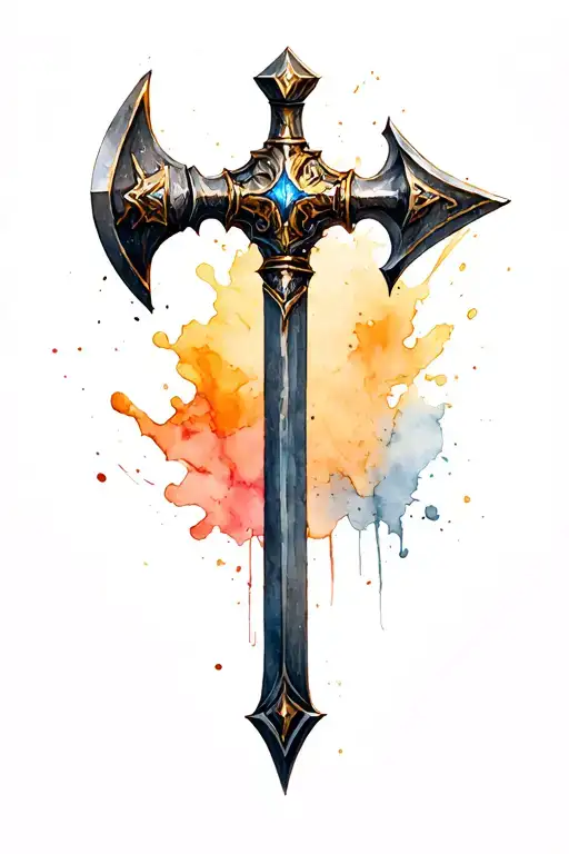 war hammer 40k Sigismund tattoo design idea