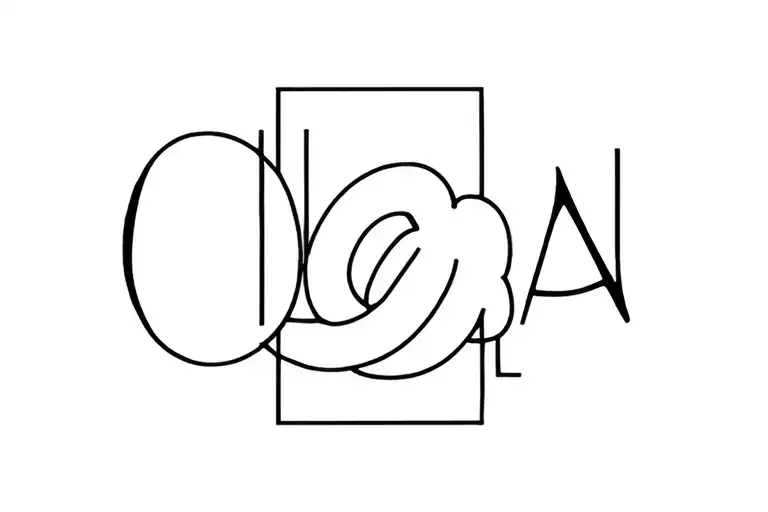 Ohana tattoo design idea