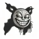 Smiley Face tattoo design idea